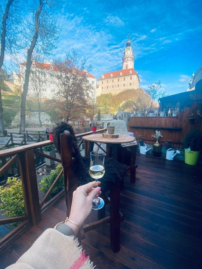 Kristinka Hotel Cesky Krumlov Bagian luar foto